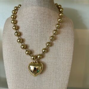 Park Lane Dolly Necklace - Gold Heart Necklace